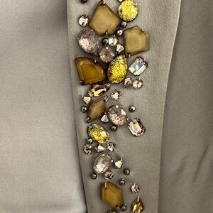 Elegant Gemstone Embellished Women's Vest “Mojo S. Phine, New York”